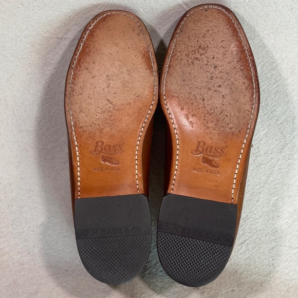 Vintage G.H. Bass & Co. Tassel Weejuns Mens Size 10D - Picture 13 of 15